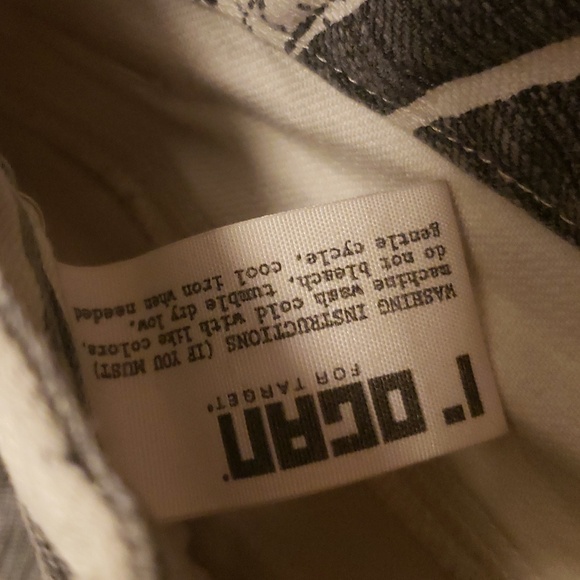 ROGAN Zebra lowrise Miniskit Size 3 Grunge Punk Y2K - Picture 3 of 4